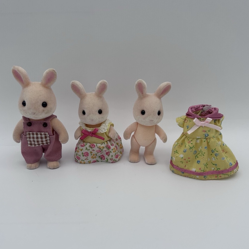 Epoch Sylvanian‎ Families Margaret Rabbit Family Limited Edition 3 Pieces